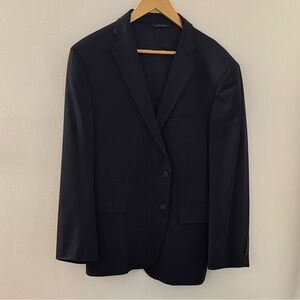 Brooks Brothers 1818 Regent Navy Blazer | Vitale Barberis Canonico Wool | 44R